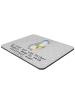 Mr. & Mrs. Panda Mousepad Elektriker Herz mit Spruch in Grau Pastell