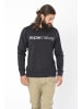 super.natural Merino Sweatshirt M SIGNATURE CREW in schwarz