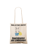 Mr. & Mrs. Panda Schultertasche Ergotherapeut Leidenschaft mit S... in Creme