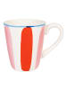 Blond Amsterdam Becher Streifen PR in Rot - 350 ml