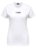 Hummel T-Shirt Hmloffgrid Damen in WHITE/FORGED IRON
