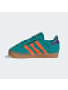 adidas Sneakers Gazelle in Reines Türkis / Leuchtendes Orange / Hochschulviolett