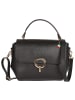 Florence Florence Handtasche Leder schwarz ca. 26cm