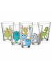 Ritzenhoff & Breker 6-tlg. Kindergläser Dino und Monsterchen in Bunt – 200 ml in bunt