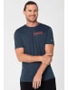 super.natural Merino T-Shirt in blau