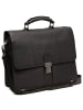 The Chesterfield Brand Stuttgart Aktentasche Leder 38 cm Laptopfach black