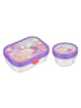 Mepal 2er Set Obst- und Bentobox Campus (2025) 300 & 750 ml in Unicorn Glow