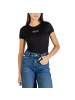Tommy Hilfiger Schwarz Recycelte Baumwolle T-Shirt