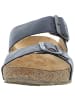 HAFLINGER Klassische Pantolette in blau