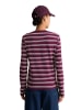 Marc O'Polo DENIM Gestreiftes Longsleeve regular in Dark Red