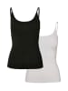 Urban Classics Tank-Tops in black + white