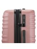 Pack Easy Mena 4 Rollen Trolley 64 cm mit Dehnfalte in pink