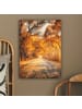 OnlyWow Leinwand Bilder Waldweg