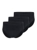 Schiesser Mini Slip / Unterhose Cotton Casual Cotton in Schwarz