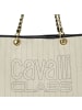 cavalli CLASS Vale Shopper Tasche 40 cm in natural striped-black