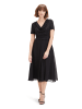 Vera Mont Cocktailkleid im Glitzer-Look in Patch Black/Black