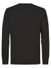 Petrol Industries Sweater mit Logo Seaviewpark in Schwarz