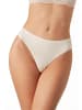 Yenita® String "Bambus" mit Spitze hinten in Champagner