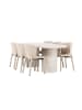 ebuy24 Essgruppe Narvik (7-teilig) Beige 100 x 200 cm