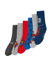 ONOMATO! 6er-Set: Socken in Mehrfarbig