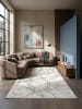 KADIMA DESIGN Teppich Kurzflor Abstrakt pflegeleicht Wohnzimmer Schlafzimmer Flur in Creme