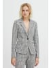ICHI Jackenblazer IHKATE SMALL CHECK BL - 20118094  Klassischer Blazer mit Karo-Muster in Weiß