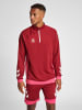 Hummel Halbreißverschluss Sweatshirt Hmllead Herren in BIKING RED