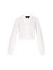 faina Women Cardigan in white