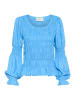 Cream Langarm-Bluse CRHenva Regular fit in Silver Lake Blue