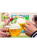 Stölzle 6er Set Bierkrüge Fußball in Transparent 400 ml in transparent