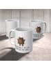 Mr. & Mrs. Panda Kaffeetasse Bär Schaukel mit Spruch in Weiß