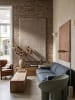 KADIMA DESIGN Teppichläufer Uni weich wohnlich Wohnzimmer Schlafzimmer in Beige