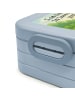 Mr. & Mrs. Panda MEPAL Bentobox Schildkröten Paar Design mit Spruch in Blau Pastell