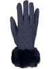 styleBREAKER Touchscreen Handschuhe in Dunkelblau