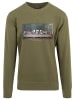 Mister Tee Crewneck-Sweater in olive