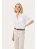 PART TWO Langarm - Hemd CortniaPW Relaxed fit in Bright White