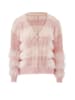 Swirly Damen Strickjacke in Rosa