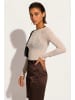 NO MATTER WHAT Blouse in Beige