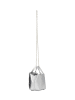 faina Women Handbag in Silver