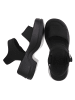 Ital-Design High-Heel Sandalette in Schwarz