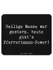 Mr. & Mrs. Panda Mauspad Spruch Pfarrerinnen Power mit Spruch in Schwarz