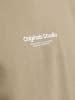 Jack & Jones Weiches Sweatshirt mit 3D Print Relaxed Fit JORVESTERBRO in Braun