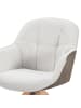 home24 home24 drehbarer Armlehnenstuhl 2er-Set im modernen Stil in Beige / Braun
