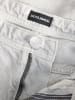 JACK & JONES Junior Jjialex Baggy Jeansshorts in ecru