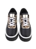 Ital-Design Freizeitschuh in Schwarz und Weiß