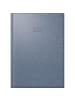 BRUNNEN Buchkalender 765 14,3x20,2cm 1 Tag/Seite Metallico cosmosblau 2026