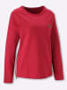 Sieh an! Sweatshirt in rot
