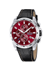 Festina Herrenuhr Chronograph Schwarz/Rot