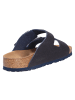 Birkenstock Tieffußbett Pantolette in blau