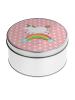 Mr. & Mrs. Panda Teedose Einhorn Regenbogen ohne Spruch in Rot Pastell